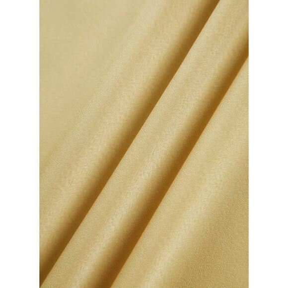 Blue Moonlight Open Back Satin Slit Long Dress - Picture 5 of 6